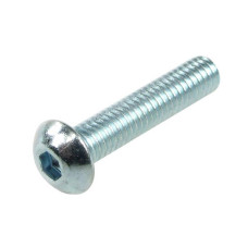 Гвинт оцинкований з напівкруглою головкою під шестигранник DIN (ISO) 7380 М6x18 високоміцний 10,9