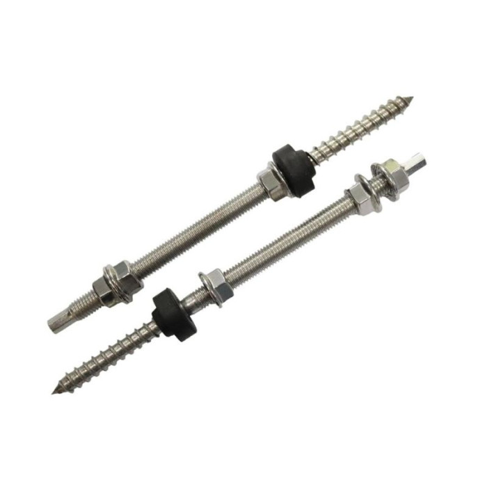 Комплект нержавіючий ART 9211 М10x200 А2 SW7 + DIN 6923 (x3) + 9082 EPDM