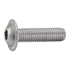 Гвинт нержавіючий з напівкруглою головкою під шестигранник DIN (ISO) 7380-2 М12x65 А2