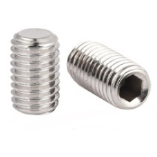 Гвинт нержавіючий із плоским кінцем DIN 913 М12x120 А2