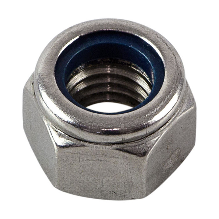 Гайка висока самоконтрольна нержавіюча DIN 982 М6 А4-70