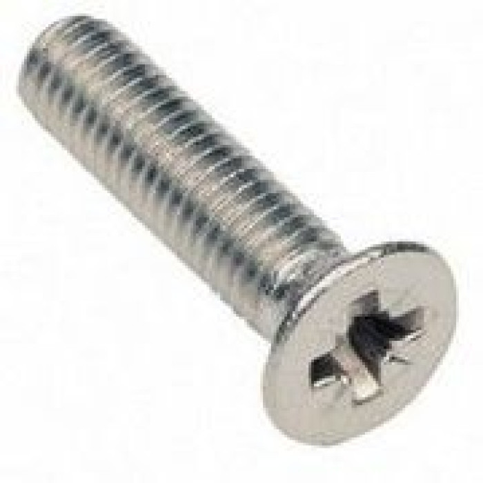Винт нержавеющий с потайной головкой DIN 965 М4x40 А2 PZ2
