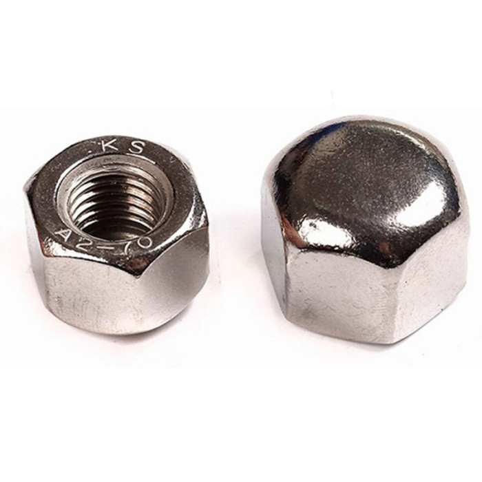 Гайка колпачковая низкая нержавеющая DIN 917 М10 А2