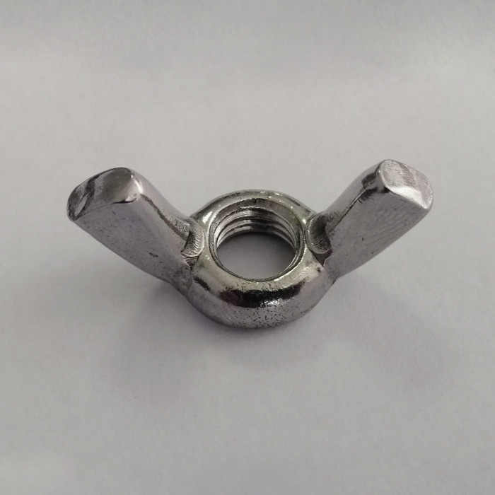 Гайка барашковая нержавеющая DIN 315 М8 А2 амер. форма