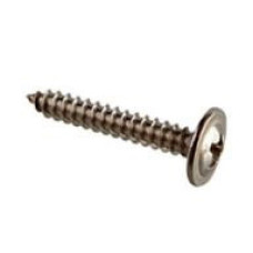 Шуруп нержавеющий с пресс-шайбой 4х70 DIN 968 А2  