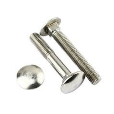 Болт мебельный нержавеющий DIN 603 М10x120 А4