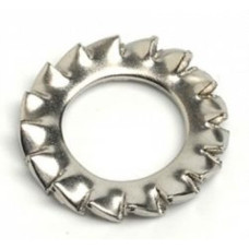 Шайба нержавеющая с насечками DIN 6798-A М5 А2