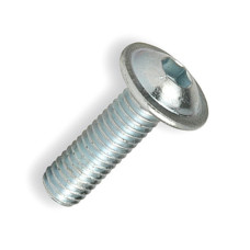 Винт оцинкованный с пресс-шайбой под шестигранник DIN (ISO) 7380-2 М6x60 кл. 10,9