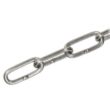 Цепь нержавеющая DIN 763 М6x42 А4 (L=50m)