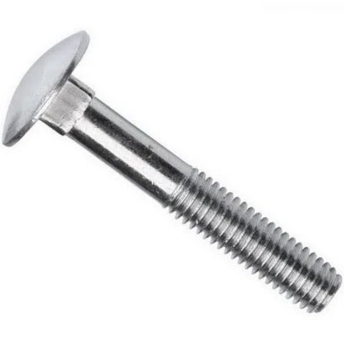 Болт DIN 603 М10x25 кл. 8,8 цинк