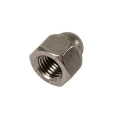 Гайка самоконтрящаяся колпачковая нержавеющая DIN 986 М12 А4-80