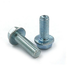 Болт DIN 6921 М6x12 кл. 8,8 цинк зубчастий