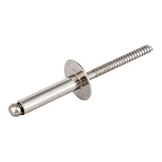 Заклёпка нержавеющая DIN 7337 М4,8x16 Al/А2 збільш.б.