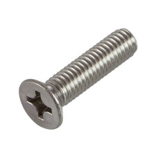 Винт нержавеющий с потайной головкой DIN 965 М8x12 А4 PH4