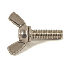 Винт нержавеющий барашковый DIN 316 М8x25 А2 амер. форма