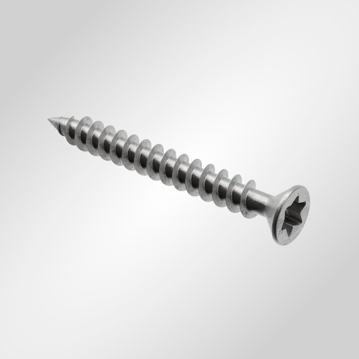 Шуруп для дерева нержавеющий с потайной головкой DIN 9100, ART 9050 М4x50 А2 TX20