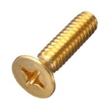 Гвинт DIN 965 М4x16 латунь PH2