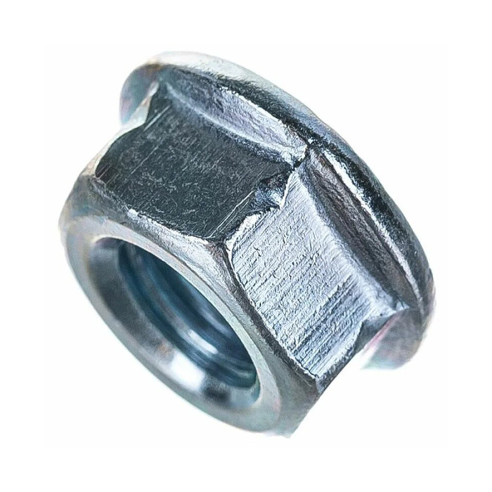 Гайка с фланцем оцинкованная DIN 6923 М12x1,25 10 платковий