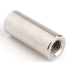 Гайка-удлинитель круглая нержавеющая М12X40 d=15 - А2 ART. 9290