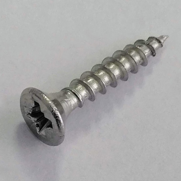 Шуруп для дерева нержавеющий с потайной головкой DIN 9100, ART 9050 М6x80 А2 PZ3