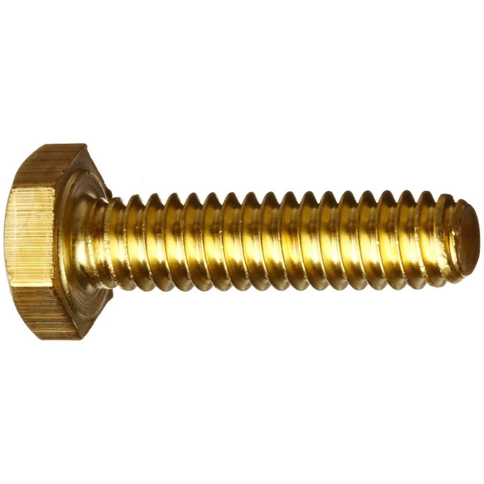 Болт DIN 933 М12x40 латунь