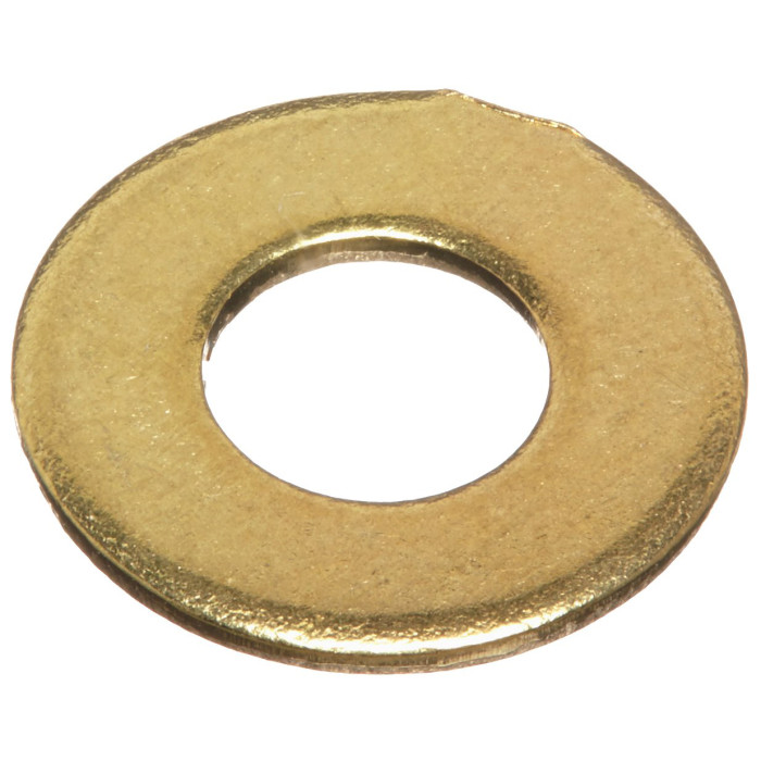 Шайба плоская DIN 125 М4(4,3) латунь